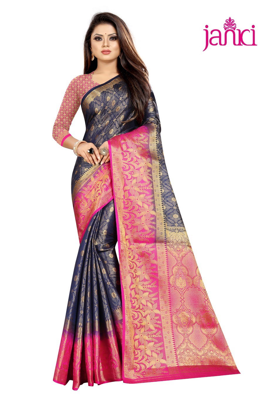 Janki Suntree Latest Designer Party Wear Wedding Wear Banarasi Silk Saree Collection 