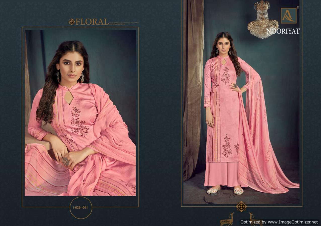Alok Nooriyat Latest Designer Casual Wear Pure Jam Cotton Printed Dress Material Collection