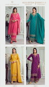 Kaseesh Shaheen Vol 8 By Vinay Georgette Embroidery Designer Salwar Suits Exporters In India