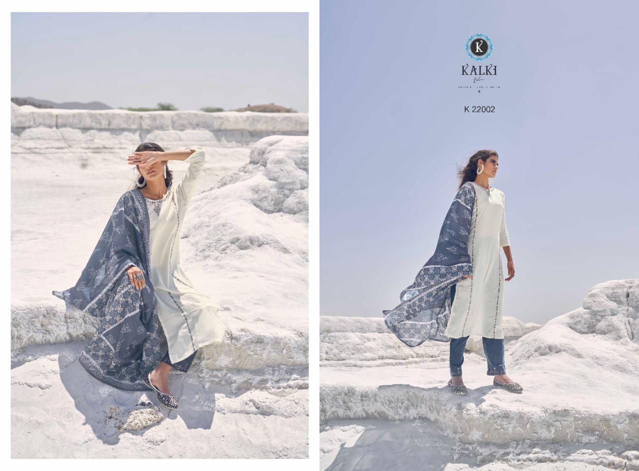 KALKI GLACE VOL-2 Fancy Designer Festive Wear Embroidery Salwar Suit Collection 