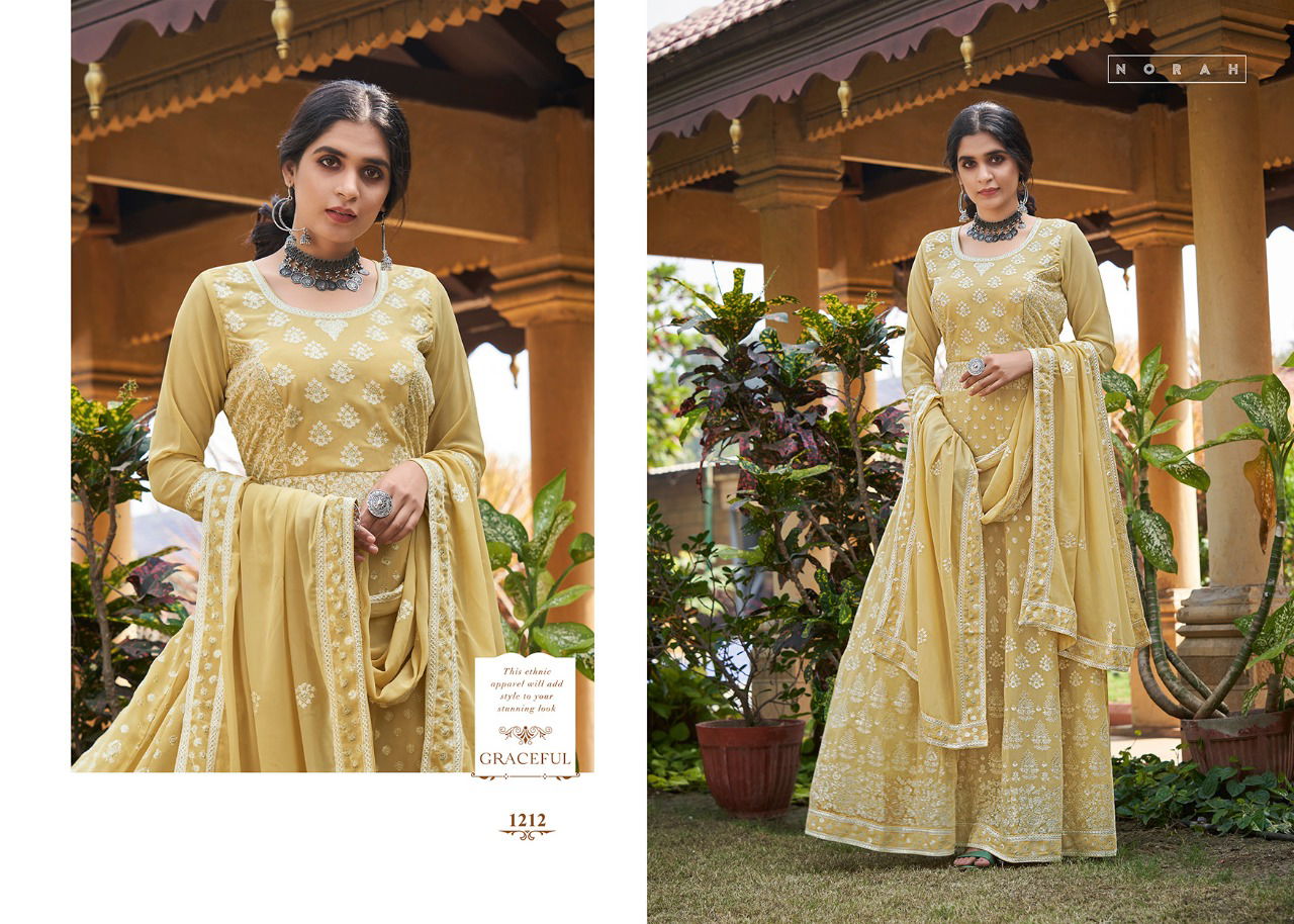Tunic House Navyata Nx Latest Fancy Designer Wedding Wear Lucknow Fancy Gown Collection
