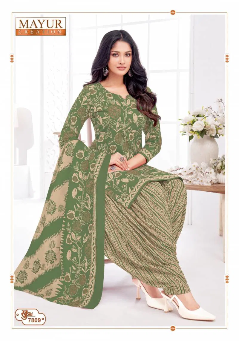 Khushi Vol 78 By Mayur Cotton Dress Material Wholesale Shop In Surat
