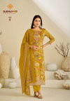 Karishma Vol 1 By Suryajyoti Jam Satin Printed Wholesale Dress Material In India