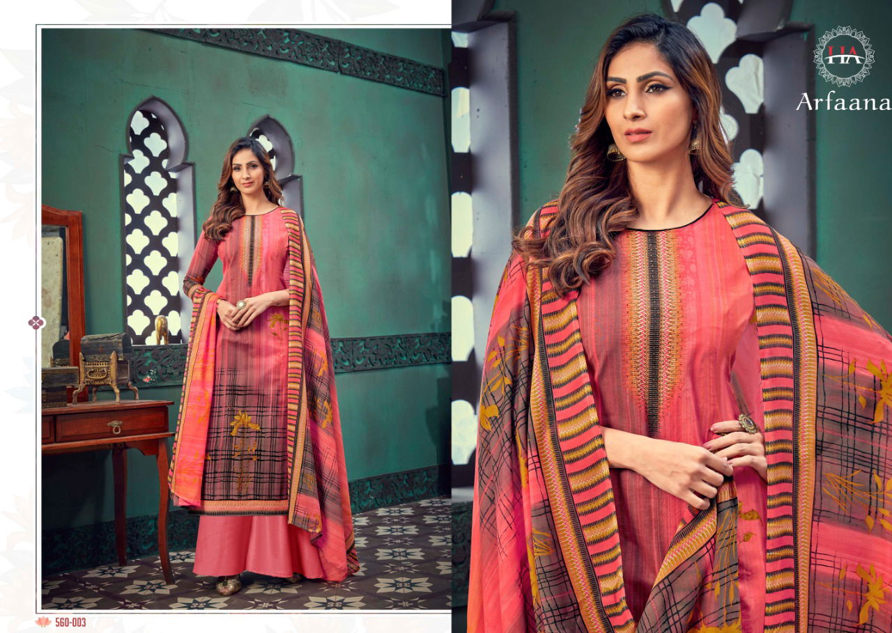 Harshit Arfaana Latest Fancy Regular Wear Digital Printed Designer Cotton Dress Material Collection