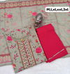 Virat Fancy Chanderi Silk Hand Work Kurti With Bottom Dupatta
