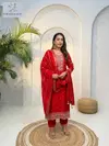 Naisha K 216 Beautiful Rayon Kurti With Bottom Dupatta Wholesale Market In Surat