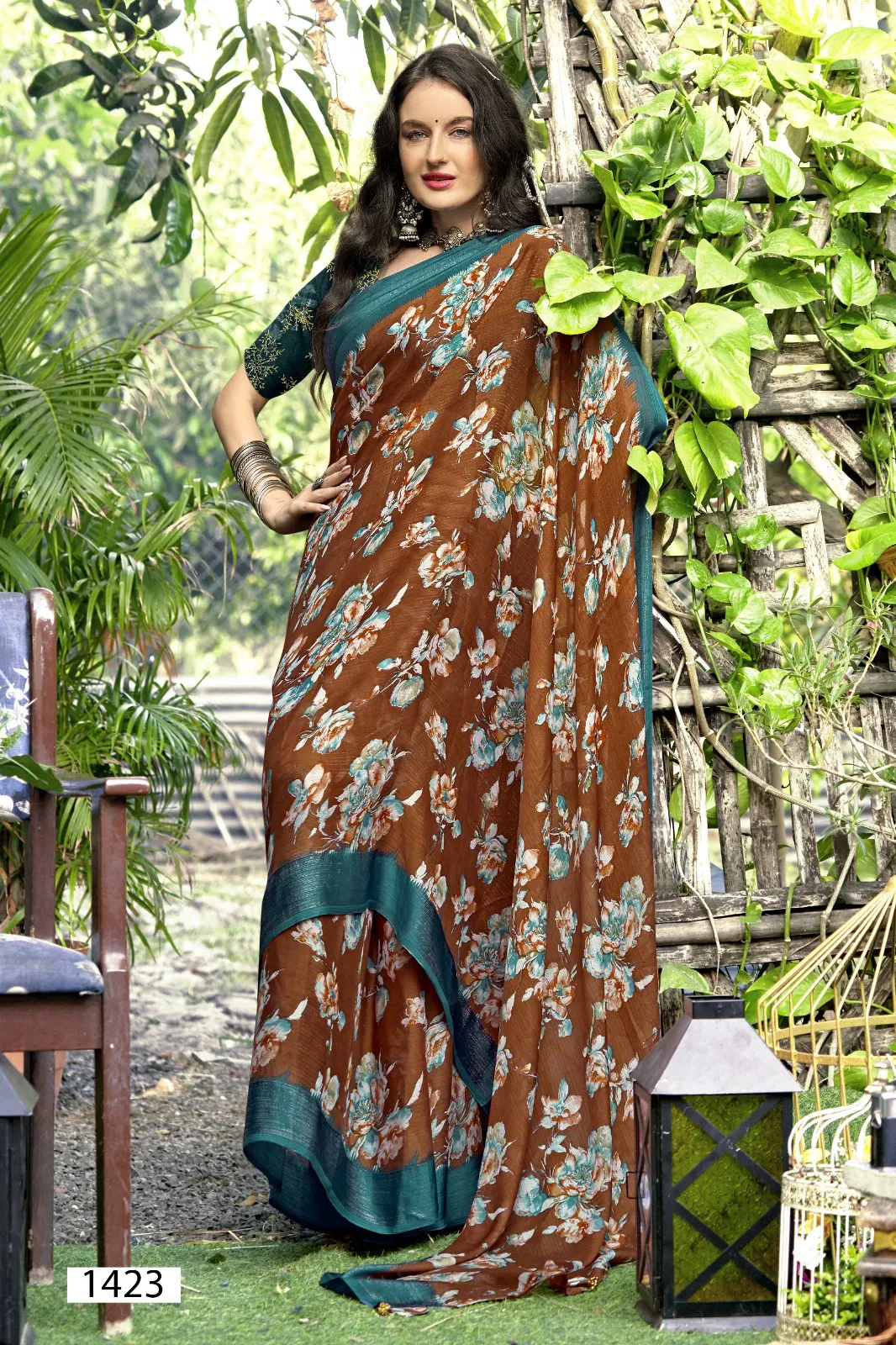 Ishmeet Vol 7 By Vallabhi Chiffon Printed Daily Wear Saree Wholesale Online