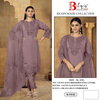 Bilqis B 199 Cotton Slub Embroidery Pakistani Readymade Suits Exporters In India