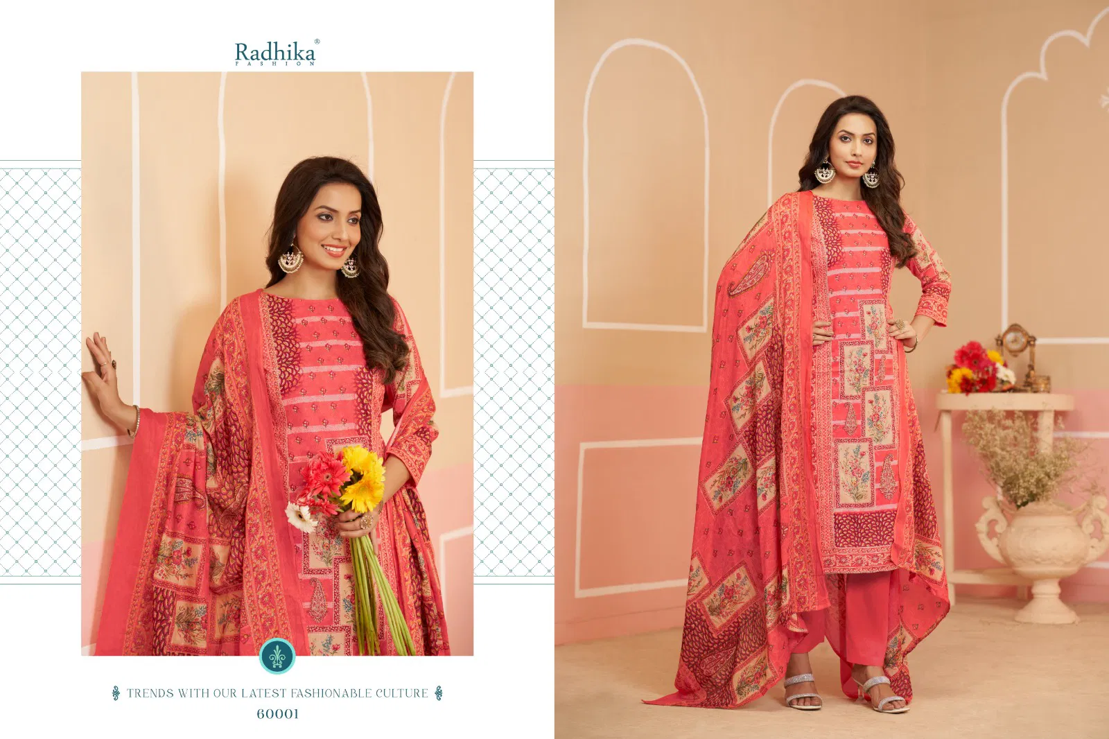 Avnee By Radhika Azara Lawn Cotton Dress Material Suppliers In India