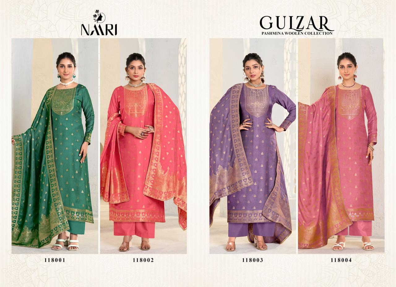 Gulzar By Naari Viscose Pashmina Designer Salwar Kameez Surat Wholesale Market