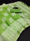 Vk 4191 Linen Print Saree Suppliers in India