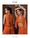 Silky By Sayuri Designer Chinon Silk Embroidery Indo Western Orders In India
