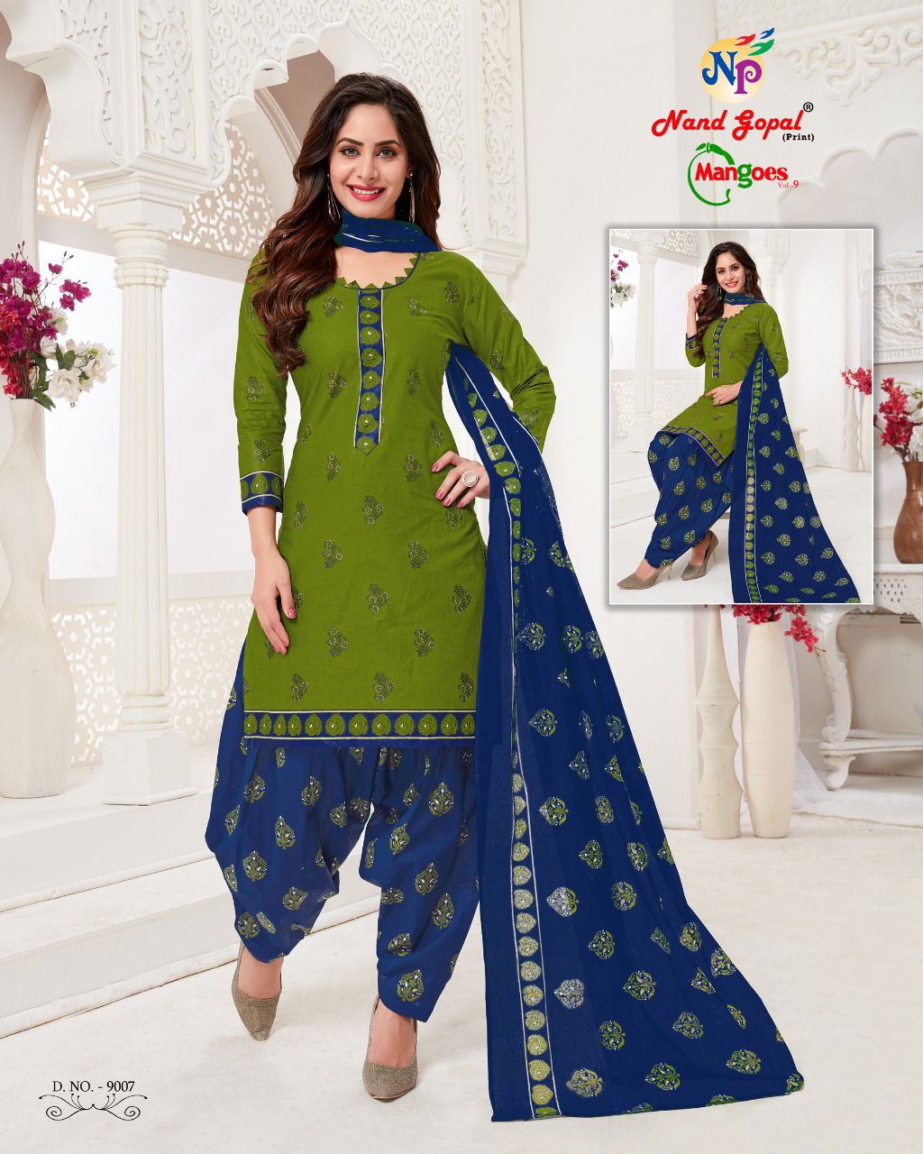 Nand Gopal Mangoes 9 Latest Pure Cotton Full Printed Designer Dress Material Collection 