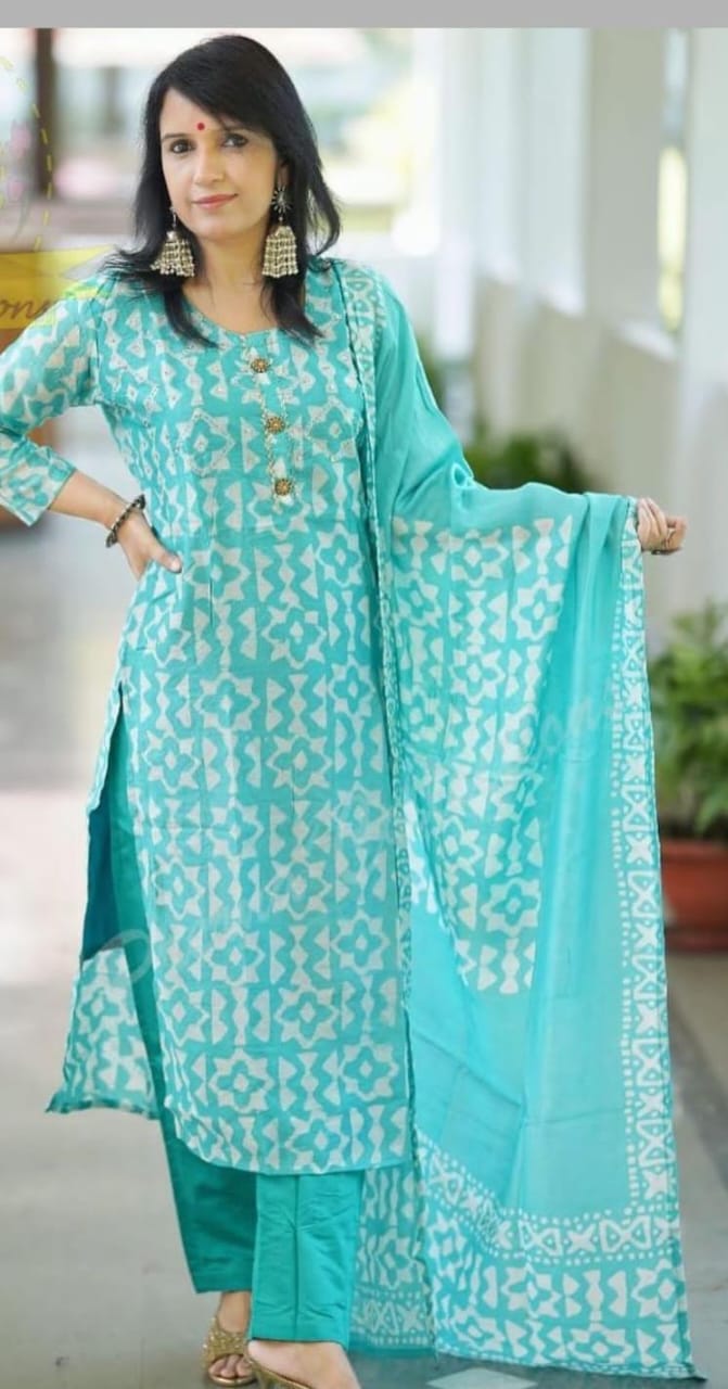 Virat Fashion Rayon Kurti With Bottom Dupatta Catalog