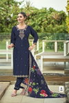 Meher By Ossm Viscose Embroidery Kurti With Bottom Dupatta Wholesale Online