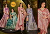Navya Satin Saroski Vol 1 By Saroj Satin Wholesale Wedding Wear Saree In India