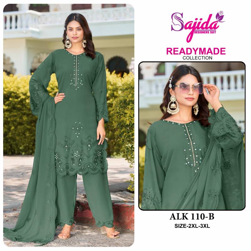 Sajida 110 A To D Georgette Pakistani Salwar Kameez Online Wholesale