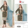 Bilqis B 239 E To H Chiffon Embroidery Pakistani Salwar Suits Wholesale Online
