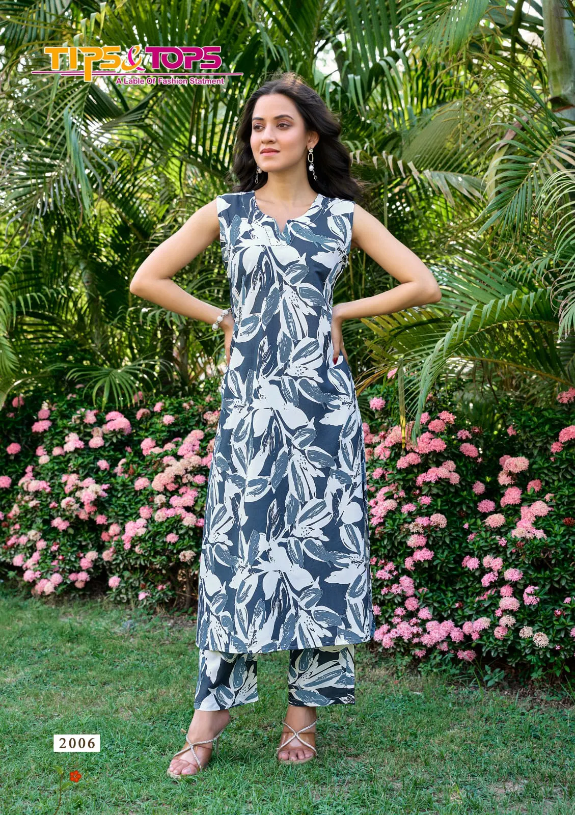 Olivia Vol 2 By Tips And Tops Rayon Printed Co Ord Set Wholesalers In Delhi
