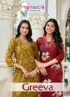 Greeva Vol 1 By Mystic 9 Berlin Wholesale Kurti With Bottom Suppliers In Mumbai