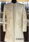 Cream Outluk Vol 144 Designer Heavy Armani Mens Indo Western 14401