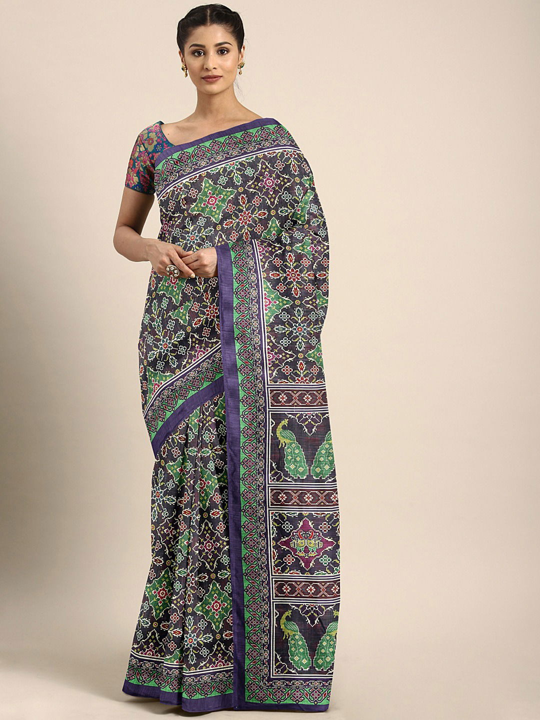 Shaily Indo 1 Fancy Casual Wear digital printed New Launching Super Hit Poly Cotton sarees collection