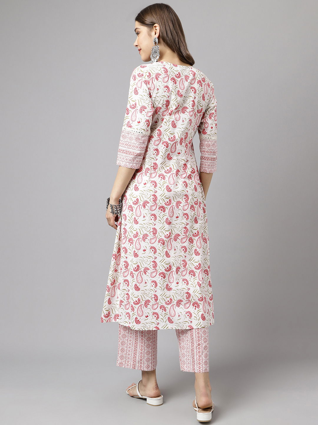 Fiorra SET0000 02 Printed Cotton Kurti With Palazzo Wholesale Market In Mumbai
