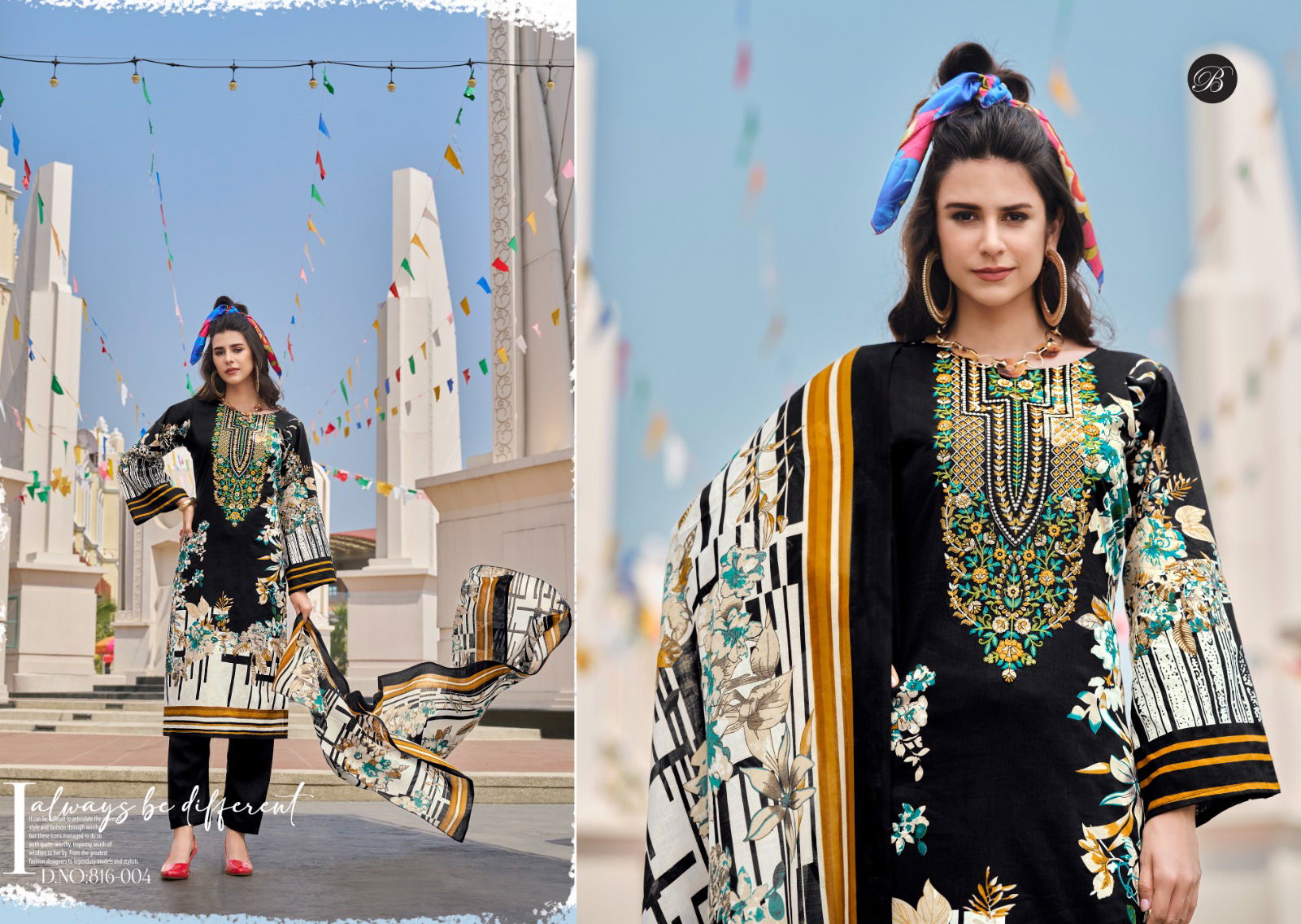 Naira Vol 100 By Belliza Cotton Printed Dress Material Exporters In India