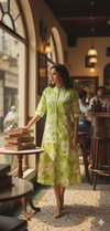 Naisha K 384 Cotton Flex A Line Casual Wear Kurti Wholesale Clothing Distributors In India