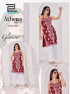 Athena Vol 3 By Blue Hills Rayon Sleeveless Ladies Kurtis Wholesale Shop In Surat