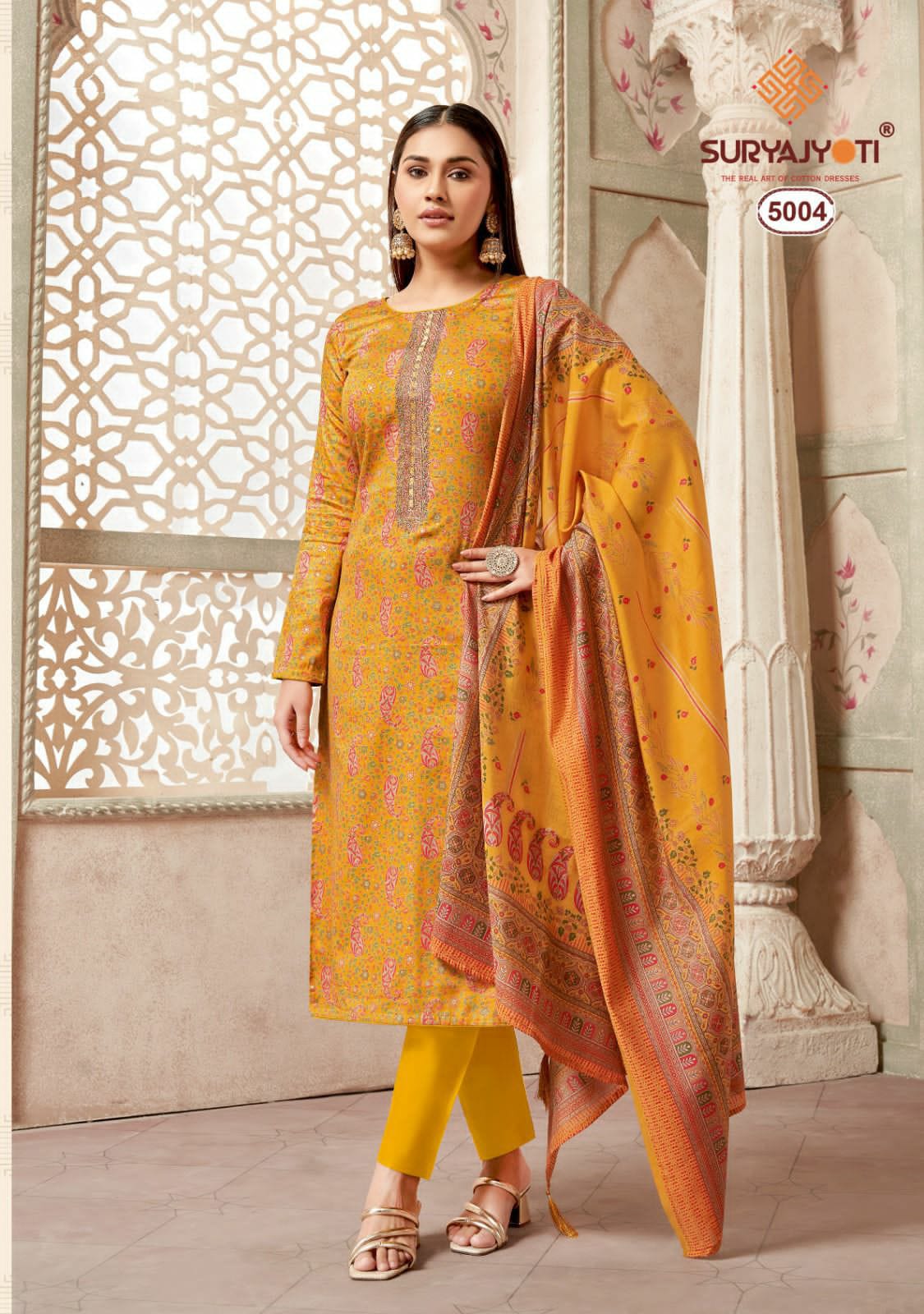 Suryajyoti Kalki Vol 5 Printed Cotton Dress Material Catalog
