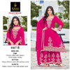 Khas 4467 Chinon Silk Embroidery Online Pakistani Readymade Suits Wholesale