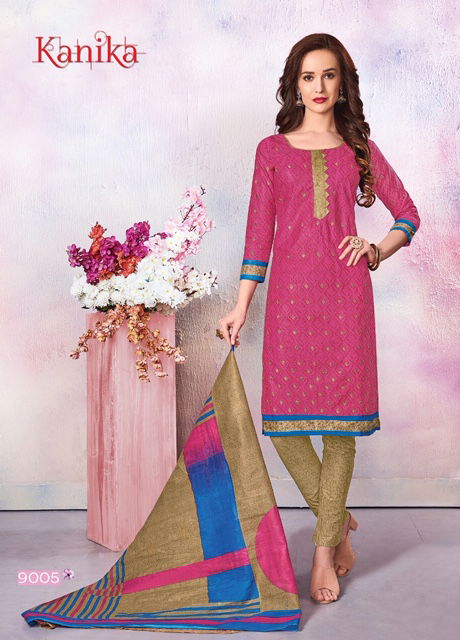 Ganesha Kanika 9 Latest Designer Daily Wear Pure Cotton Dress Material 