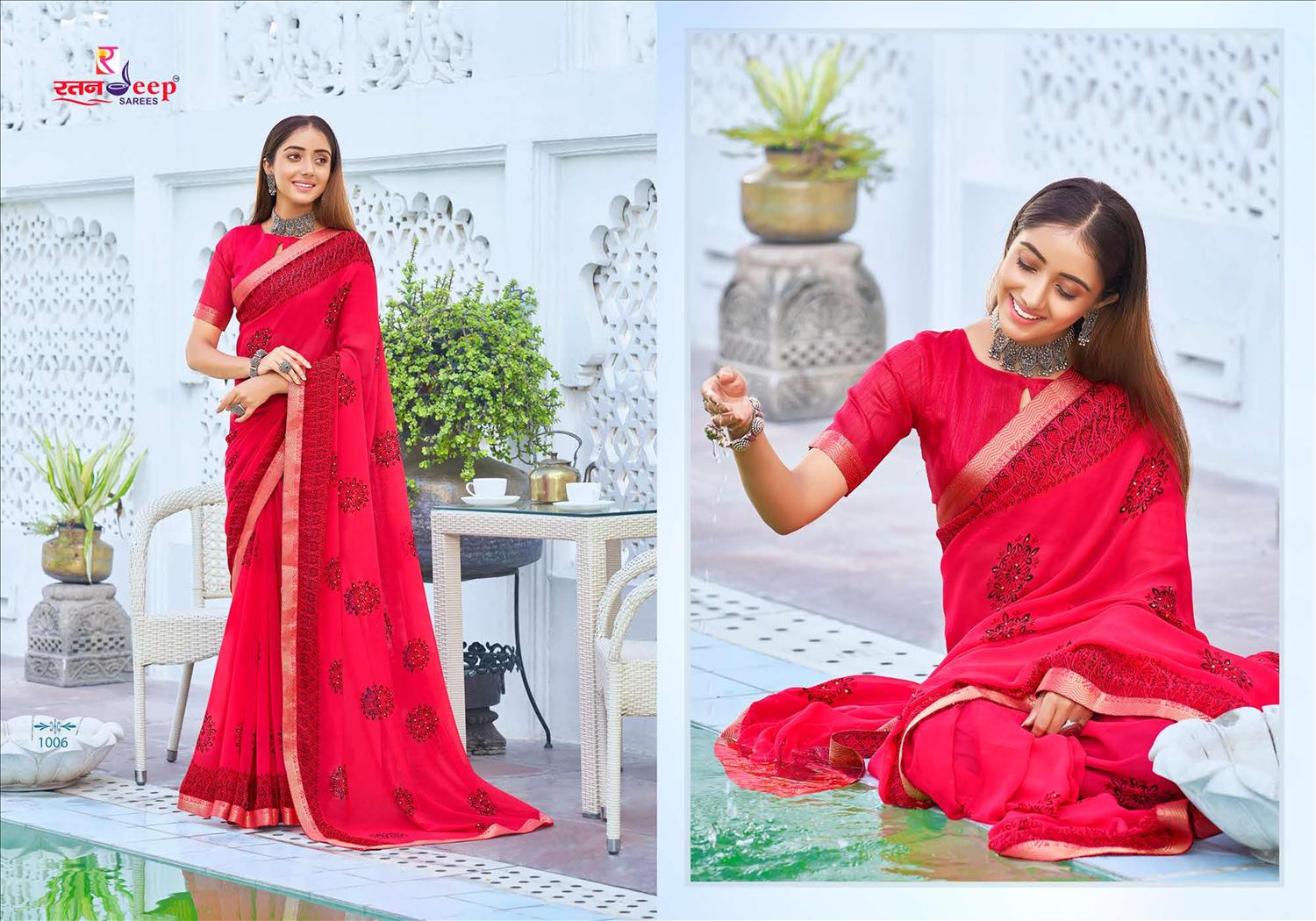 Bulbul Designer Fancy Ethnic Wear Georgette Printed Designer Saree Collection