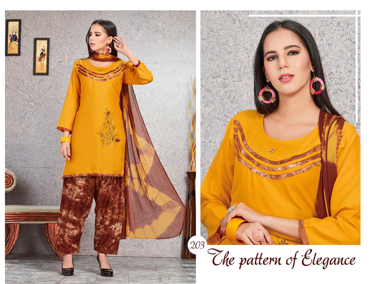 Trendy Lagan Latest Regular Wear Rayon Readymade Salwar Kameez Collection
