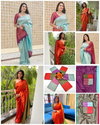 Soft Silk 4084 Lichi Soft Silk Festival Wear Saree Wholesale Shop In Surat
