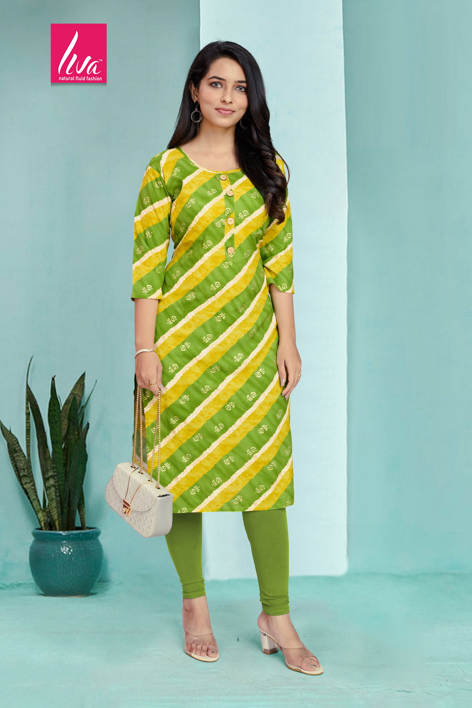 1 Selvi Ultra Premium Rayon Foil Printed Kurti Wholesale Market In Surat
