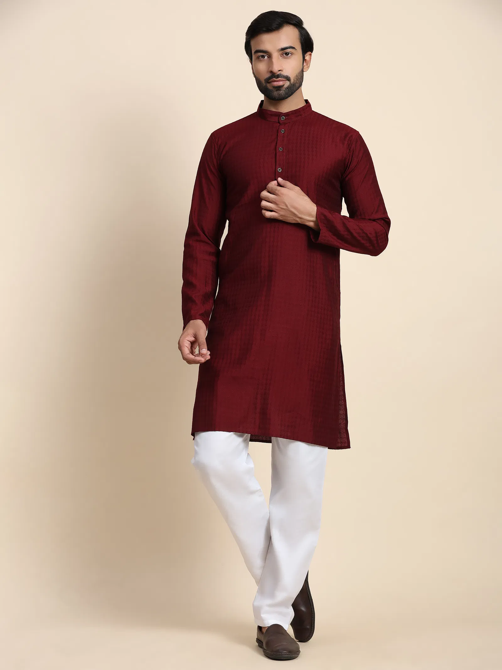 Rw Viscose Rayon Kurta Pyjama Wholesale Clothing Distributors In India