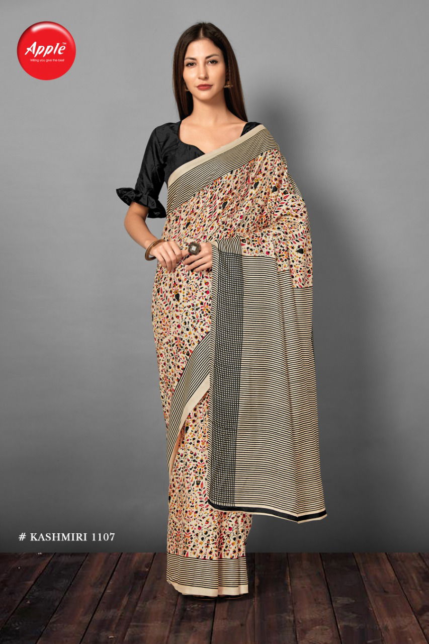 APPLE KASHMIRI VOL-11 Latest Collection Of Regular Wear Fancy Pashmina Silk saree