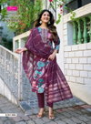 Kanika Vol 1 By Diya Trends Vertican Surat Kurti With Bottom Dupatta Wholesale Market