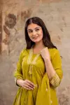 Naisha K 88 Cotton Fancy Neck Readymade Suits Wholesale In India