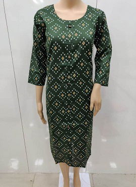 Latest Casual Office Wear Printed Pure Cotton Kurtis Collection 