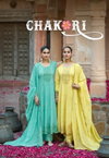 Chakori By Rangoon Mal Chanderi Anarkali Suits Wholesalers In Surat
