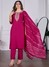 Mv 643 Embroidery Rayon Slub Kurti With Bottom Dupatta Suppliers In India
