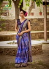 Satv By Sanskar Dola Silk Weaving Pattern Border Saree With Blouse Wholesalers In Delhi