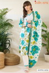 Indo Era 2611 Cotton Printed Kurti With Bottom Dupatta Suppliers In India
