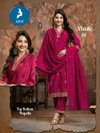 Nishita By Kaya Vertican Kurti With Bottom Dupatta Wholesale Price In Surat