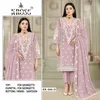 Kross Kulture Faux Georgette Embroidered Pakistani Salwar Suits Catalog