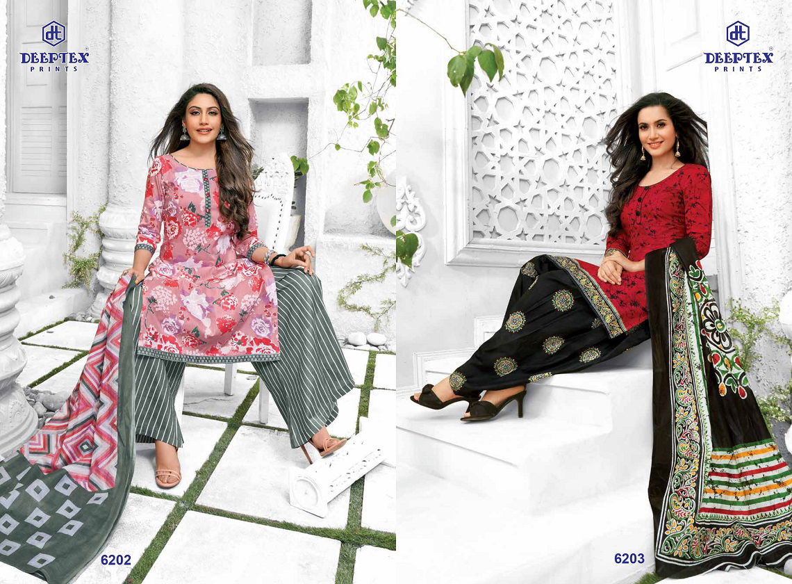 Deeptex Miss India Vol 62 Latest Exclusive Collection Of Designer Printed Pure Cotton Dress Material 
