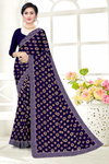 Ronisha 35 Chinon Printed Daily Wear Saree Wholesale Clothing Distributors In India